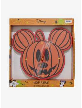 Disney Mickey Mouse Pumpkin Wall Clock, , hi-res