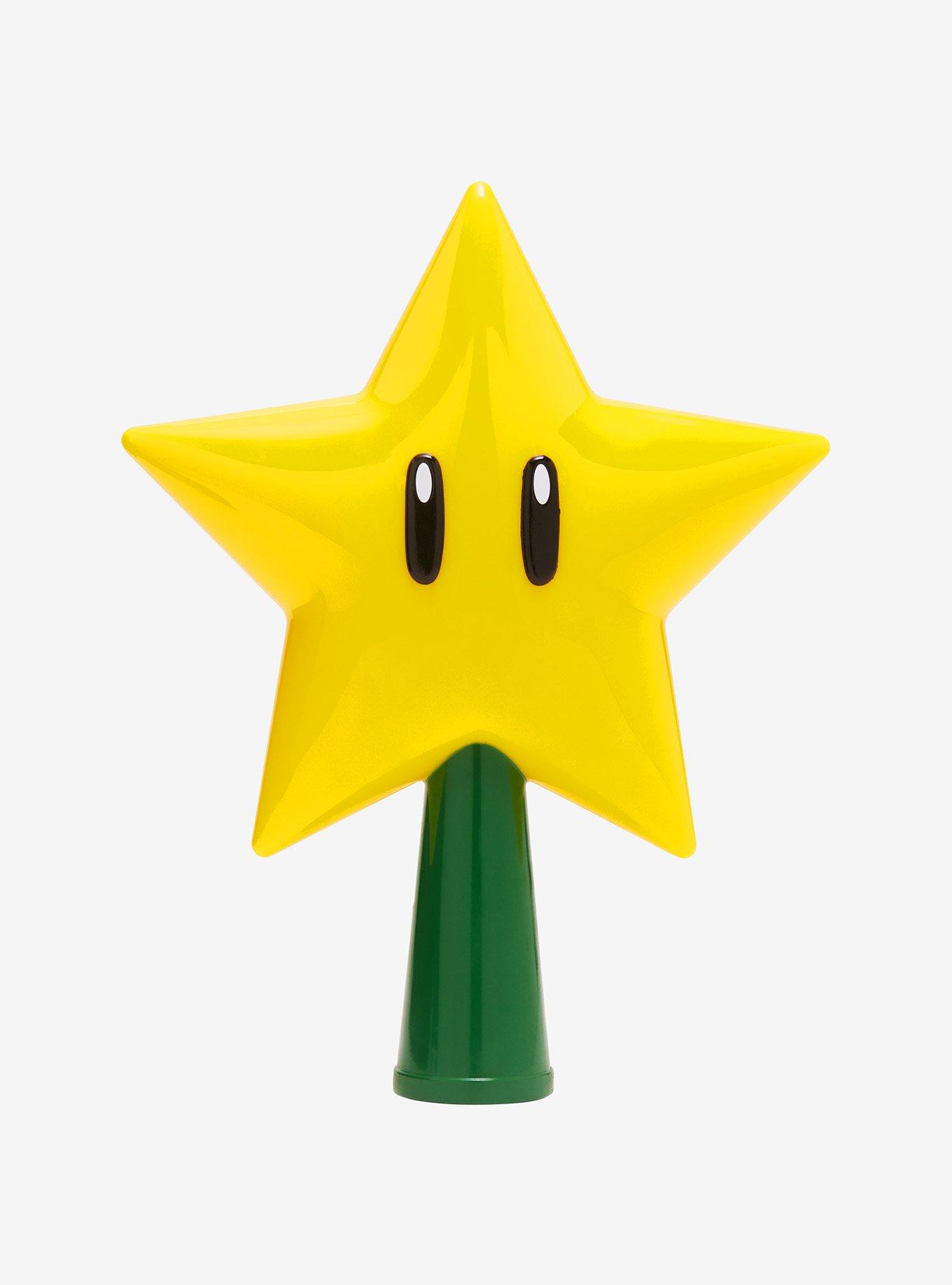 Super Mario Super Star Light-Up Tree Topper, , alternate