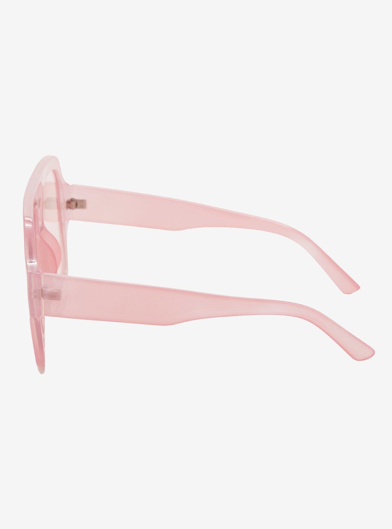 Pink Aviator Sunglasses, , alternate