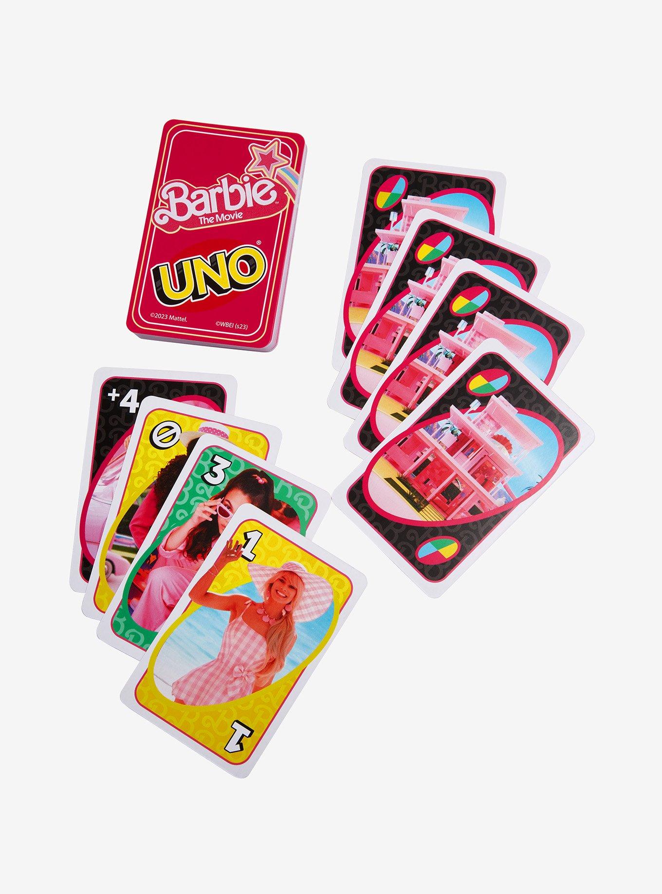 Uno: Barbie The Movie Edition Card Game, , alternate