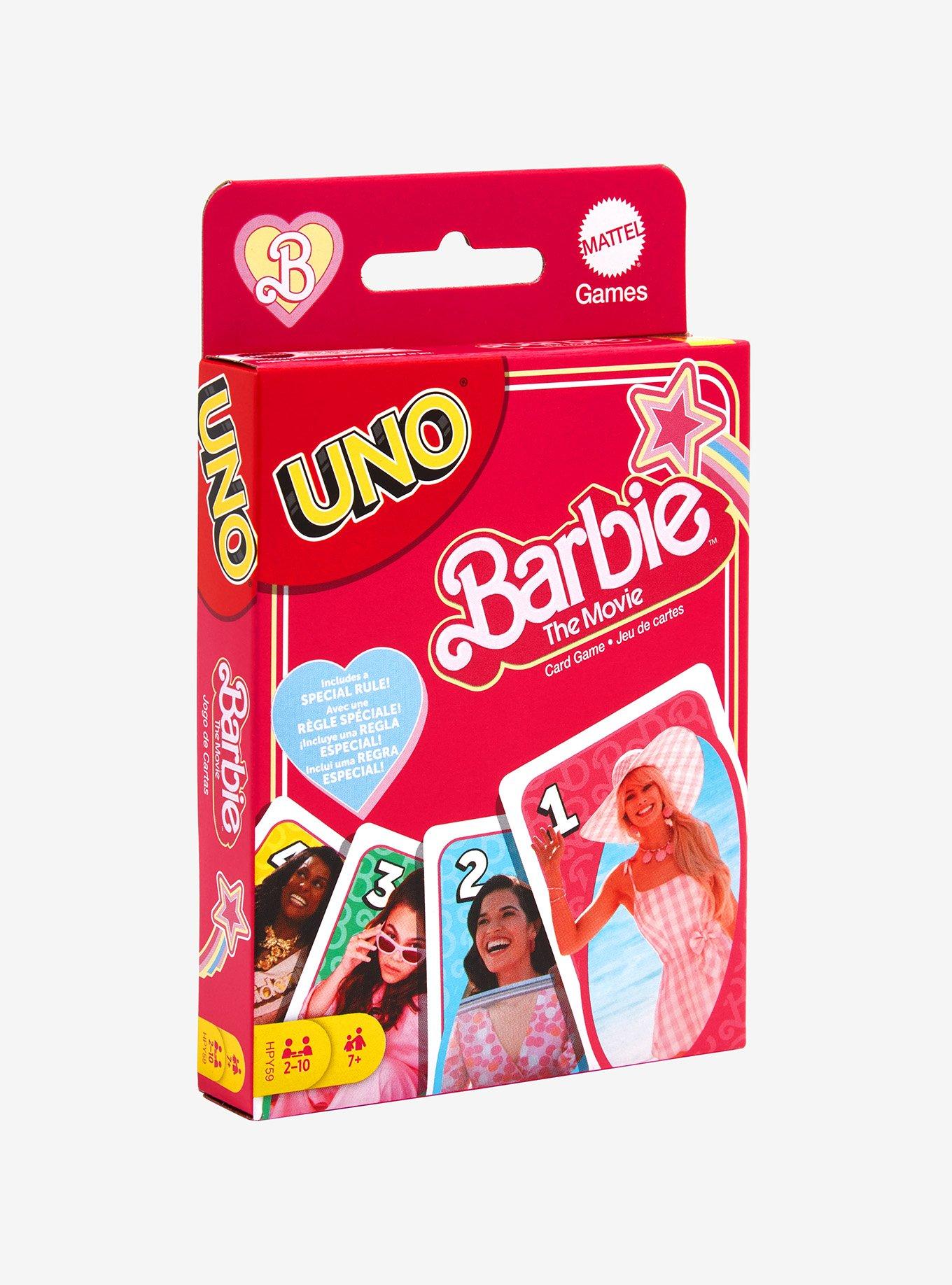 Uno: Barbie The Movie Edition Card Game, , alternate