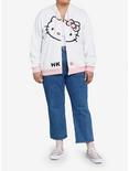 Hello Kitty 3D Ears Girls Zip-Up Hoodie Plus Size, PINK, alternate