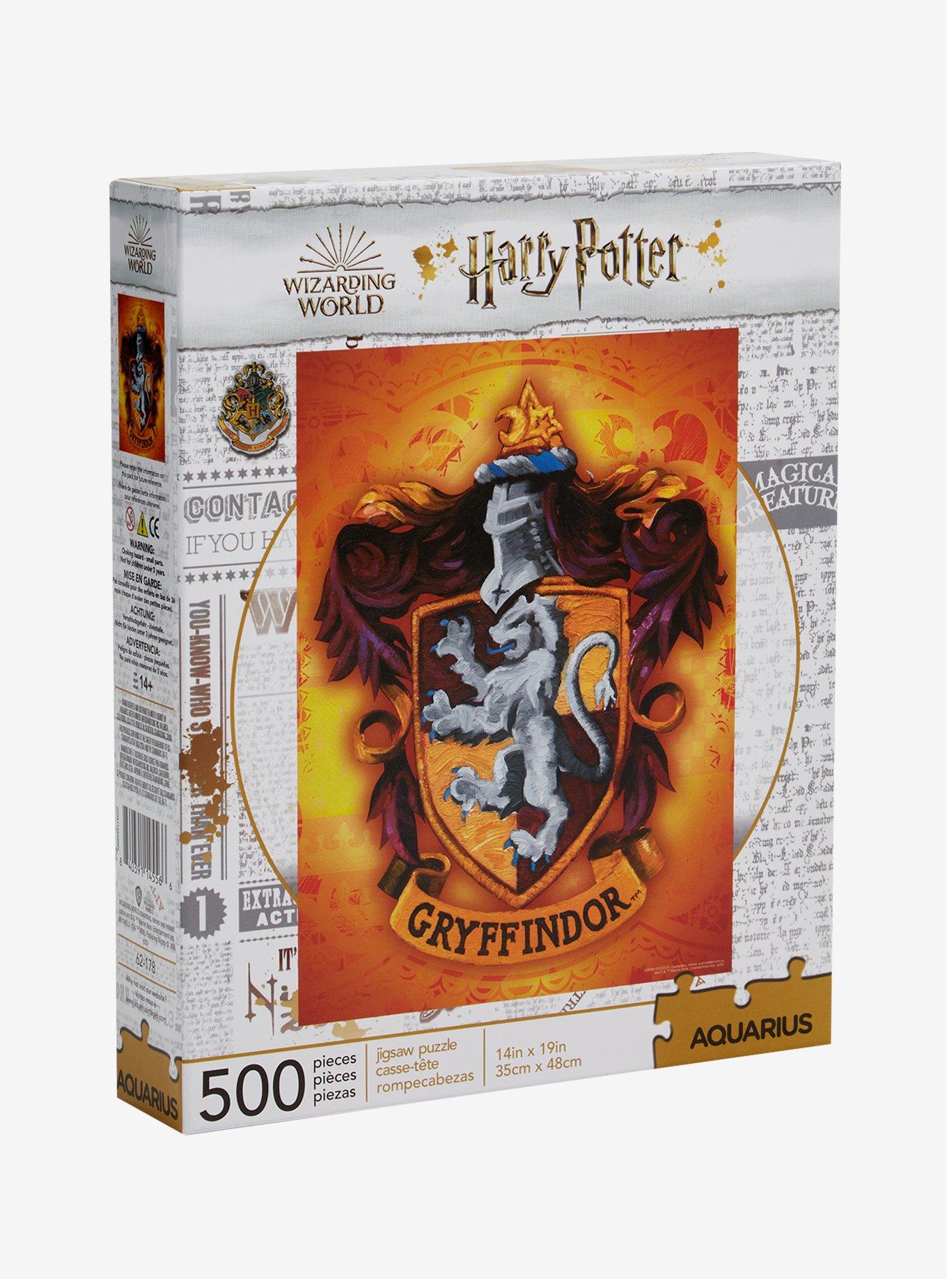 Harry Potter Gryffindor House Crest 500-Piece Puzzle, , alternate
