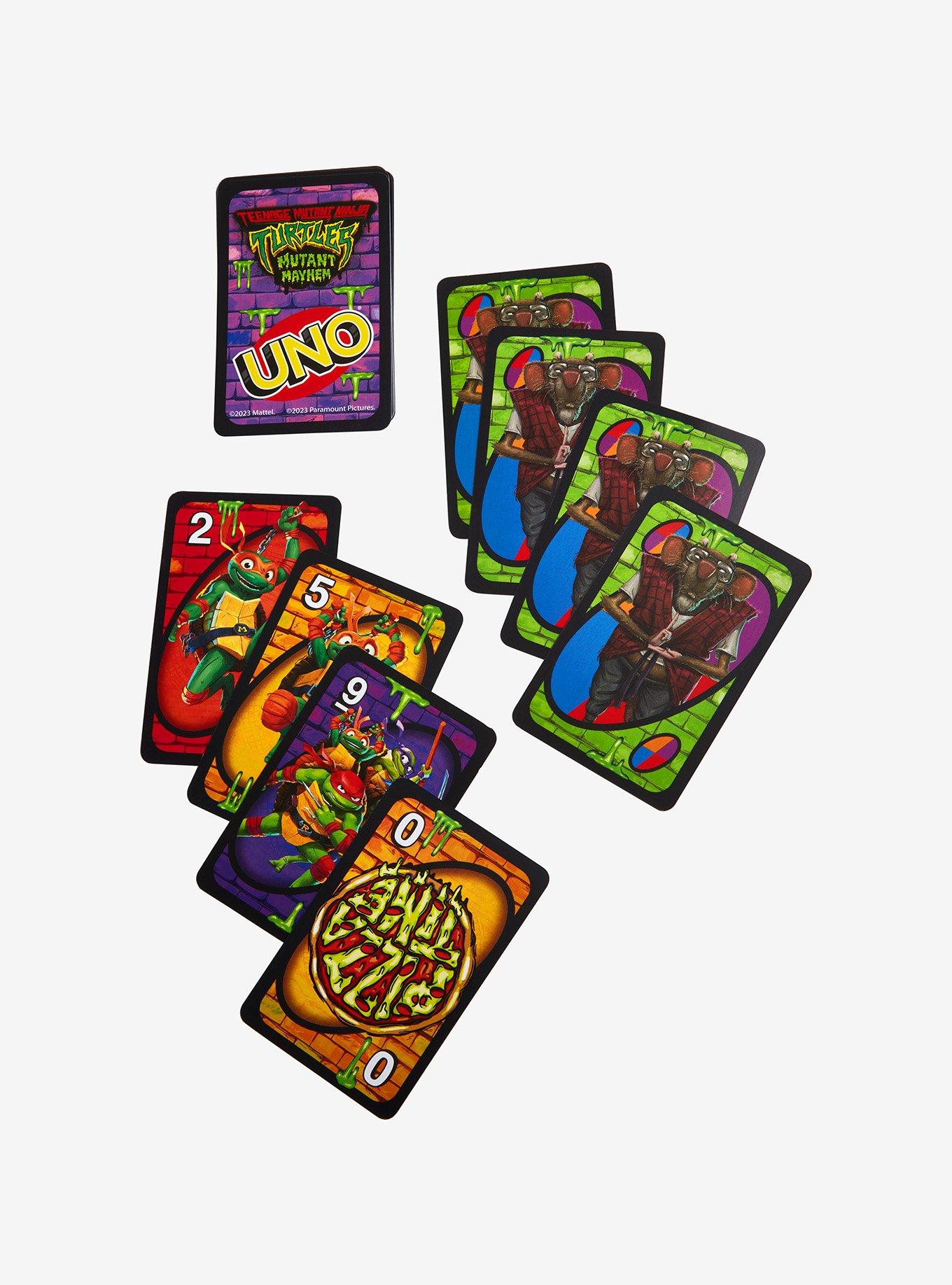 Uno: Teenage Mutant Ninja Turtles Mutant Mayhem Edition Card Game, , hi-res