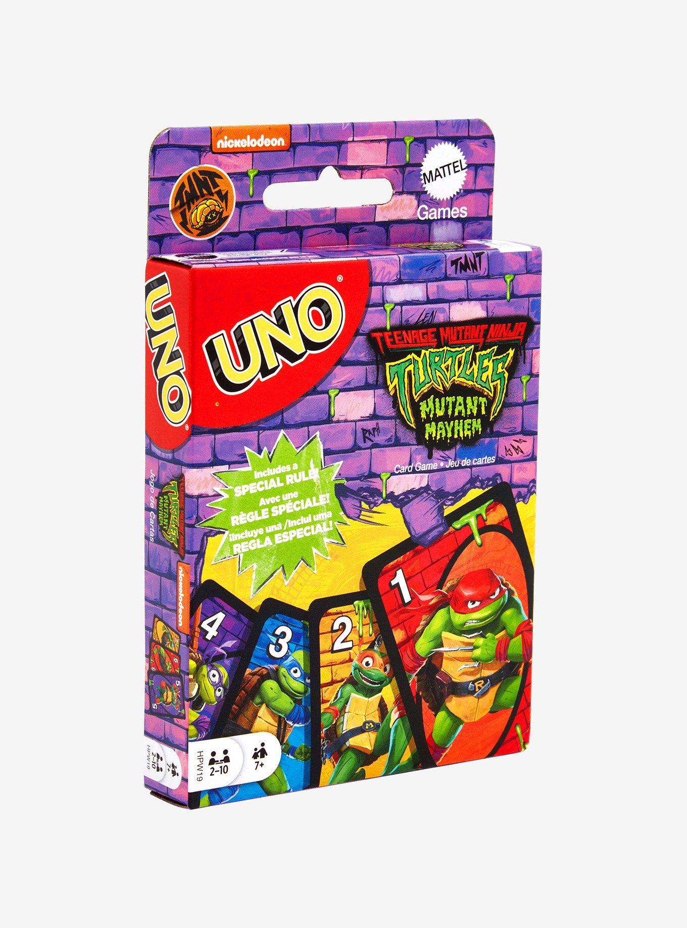 Uno: Teenage Mutant Ninja Turtles Mutant Mayhem Edition Card Game, , alternate