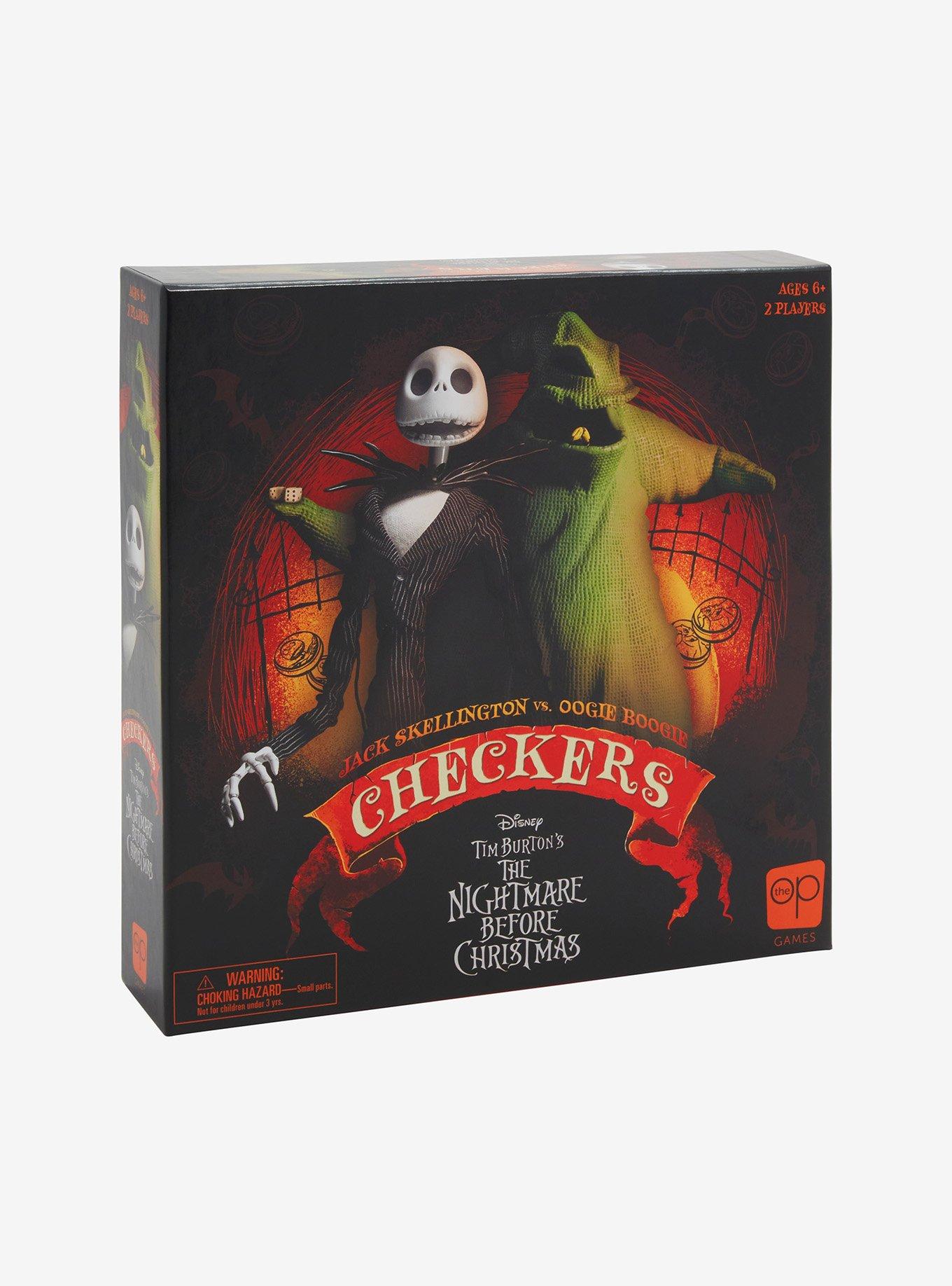 Disney The Nightmare Before Christmas Checkers Board Game, , alternate