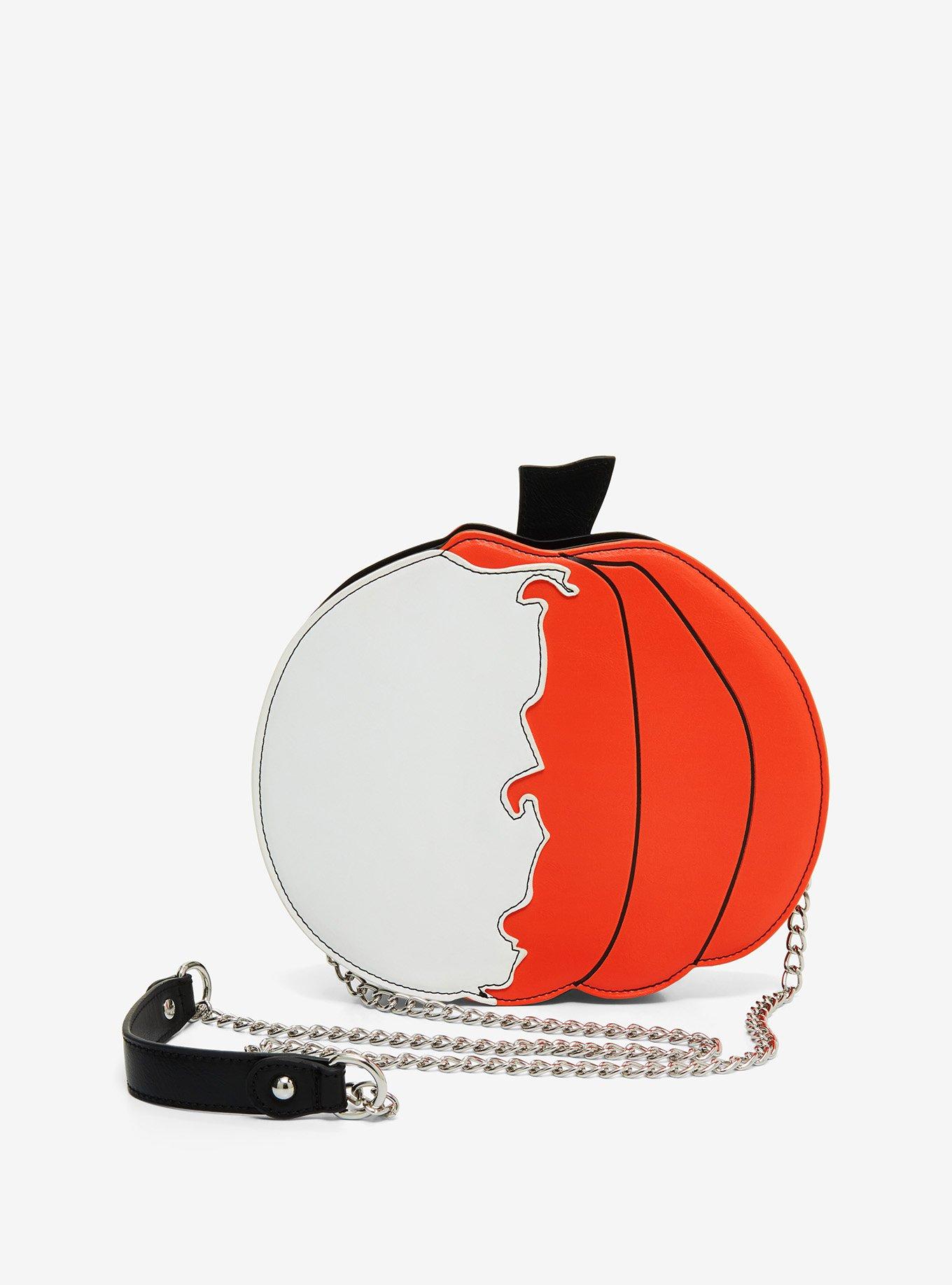 The Nightmare Before Christmas Jack Pumpkin Split Crossbody Bag, , alternate
