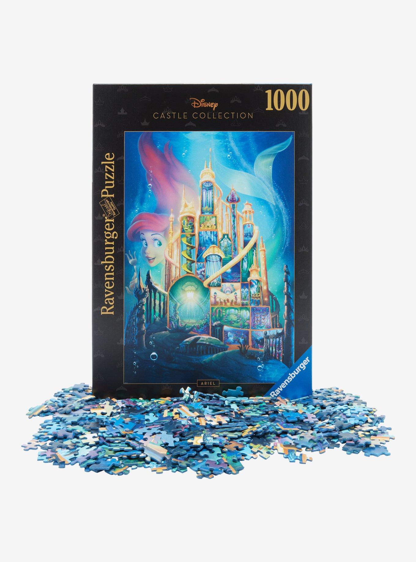 Disney The Little Mermaid Castle Portrait 1000-Piece Puzzle , , alternate