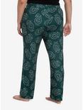 Harry Potter Slytherin Mascot Girls Pajama Pants Plus Size, GREEN, alternate