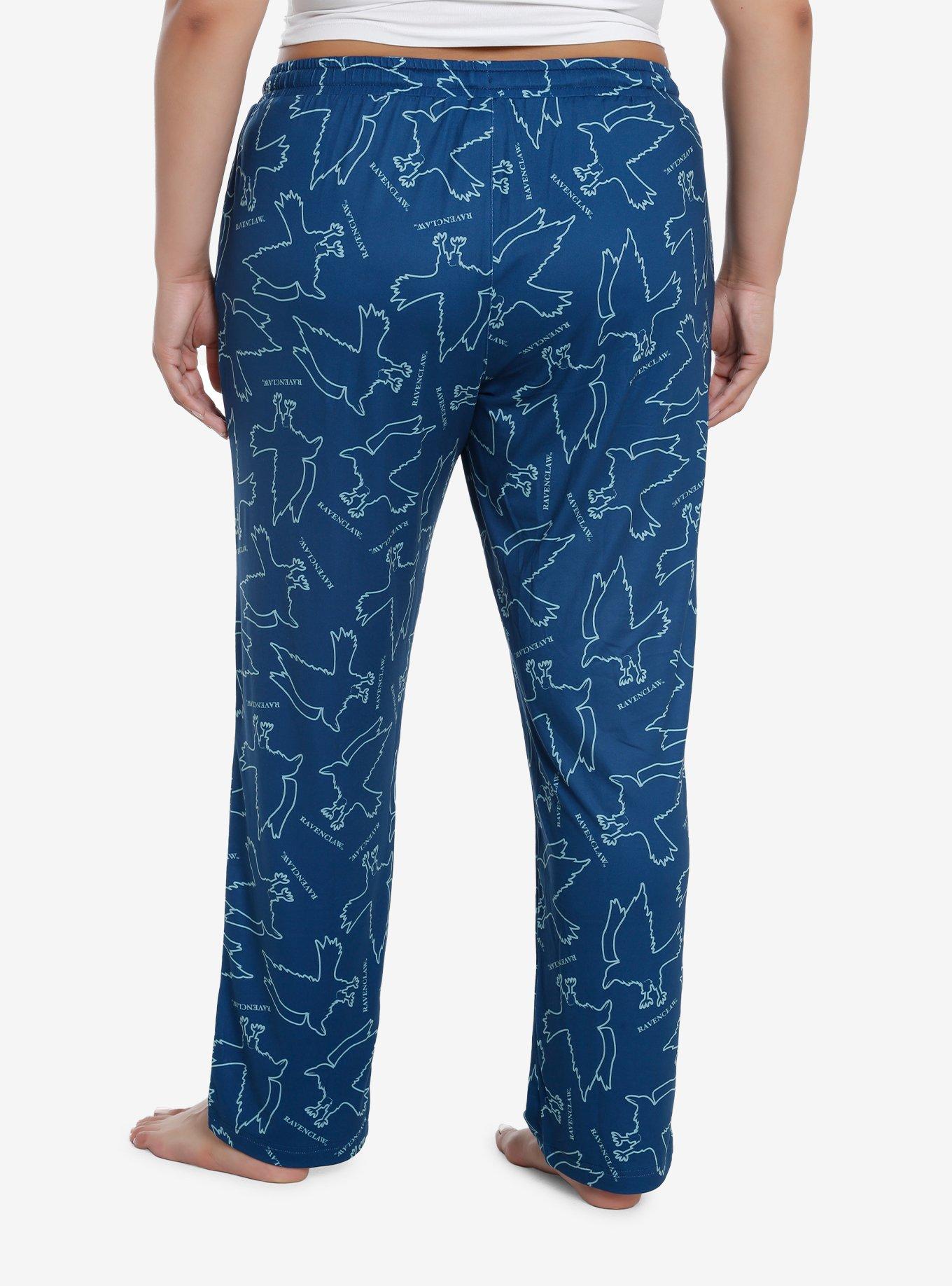 Harry Potter Ravenclaw Mascot Girls Pajama Pants Plus Size, , hi-res