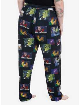 Shrek Film Scenes Girls Pajama Pants Plus Size, , hi-res