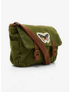 Olive Butterfly Messenger Crossbody Bag, , hi-res