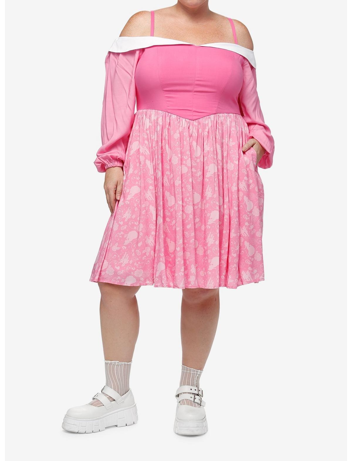 Disney Sleeping Beauty Aurora Dress Plus Size, MULTI, alternate
