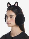 Black Cat Earmuffs, , alternate