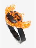 Disney Lilo & Stitch Pumpkin Jelly Glitter Ring, , alternate