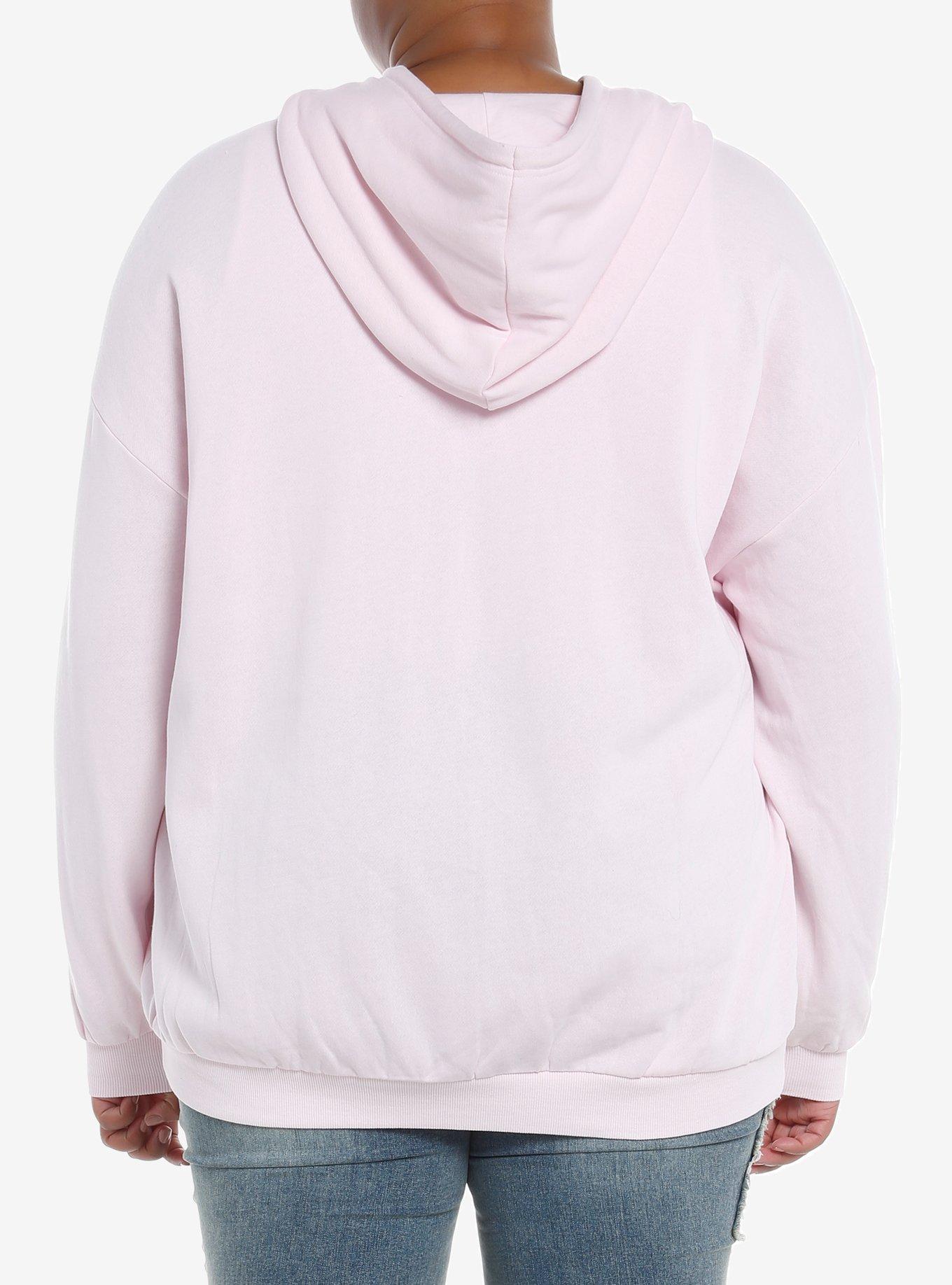 Care Bears Cousins Jumbo Graphic Pastel Girls Hoodie Plus Size, MULTI, alternate