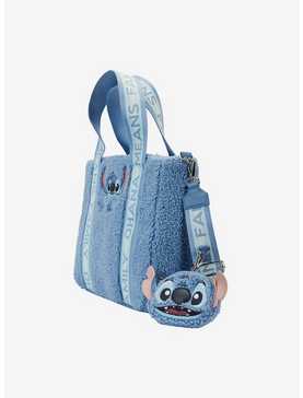 Loungefly Disney Lilo & Stitch Sherpa Tote Bag, , hi-res