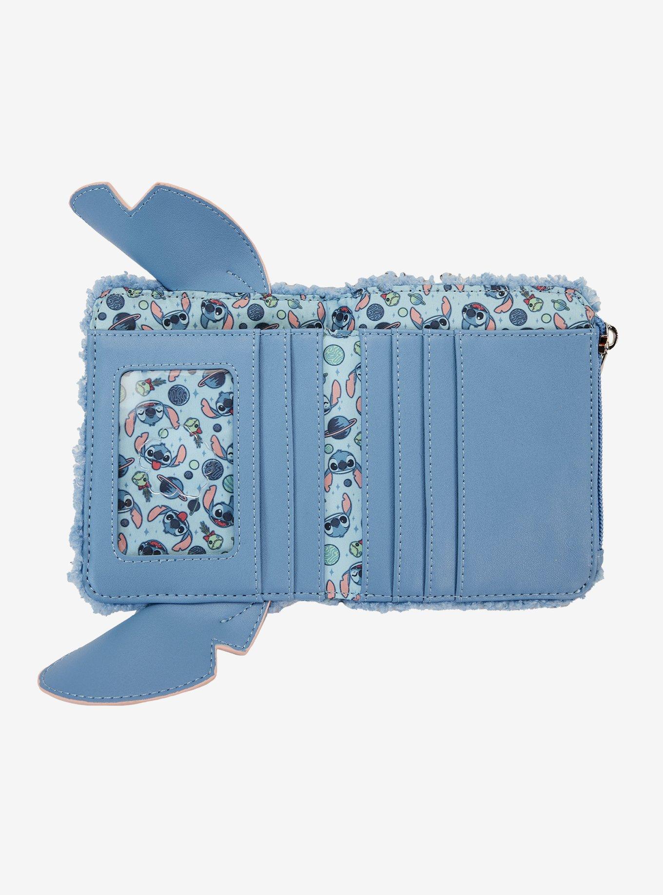Loungefly Disney Lilo & Stitch Sherpa Figural Wallet, , alternate