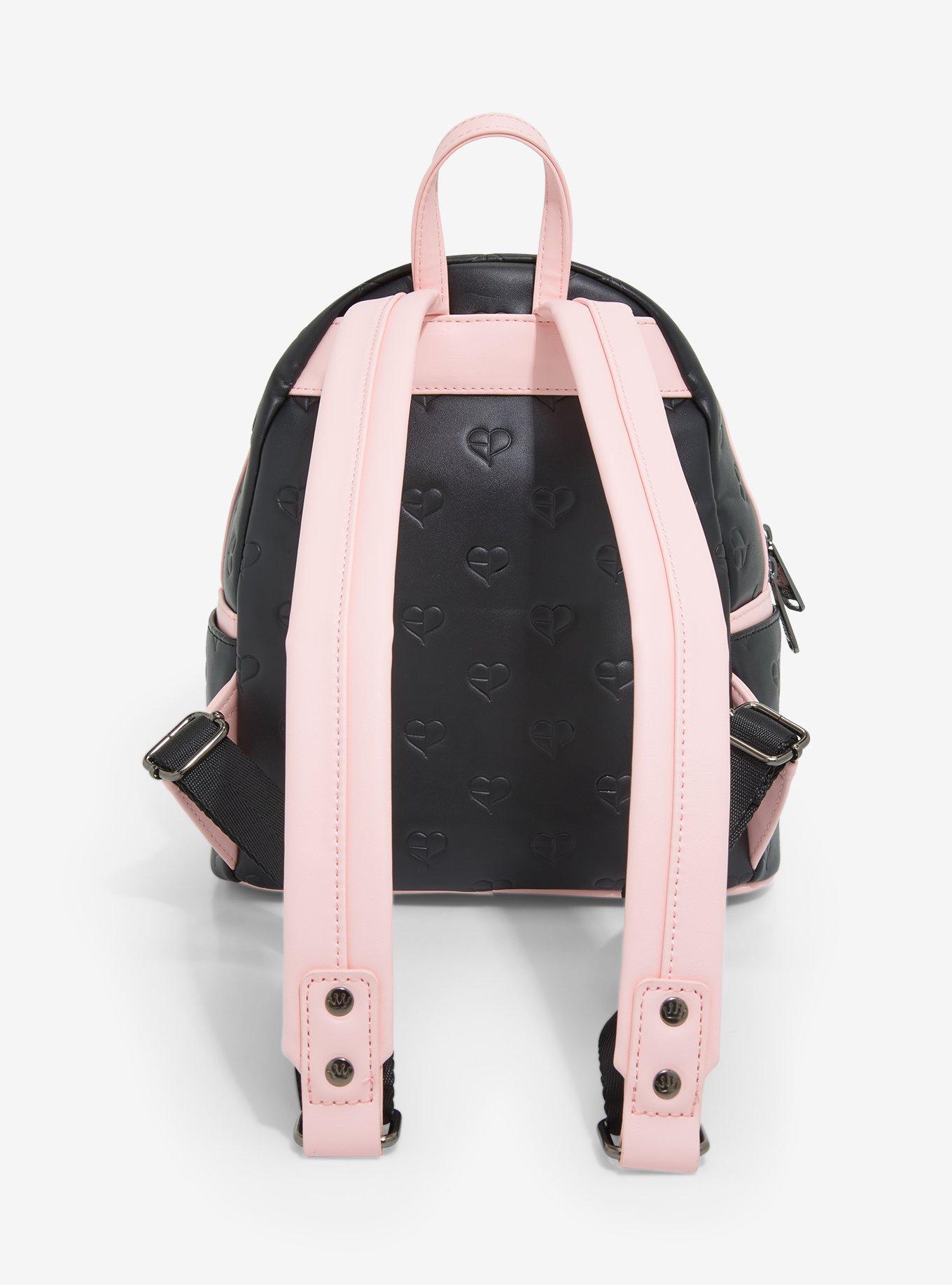 Loungefly BLACKPINK Logo Allover Print Mini Backpack, , alternate