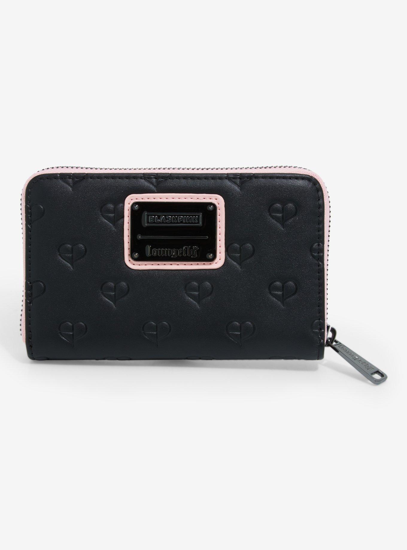 Loungefly BLACKPINK Logo Allover Print Wallet, , alternate
