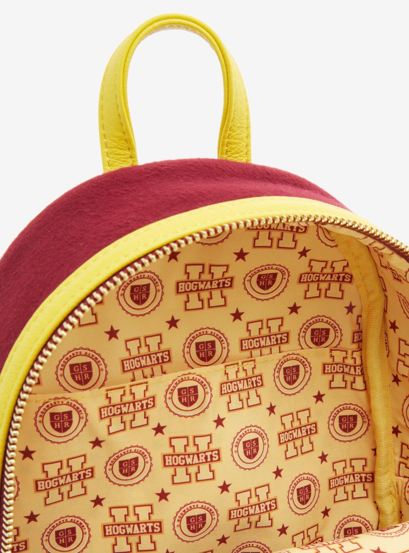 Loungefly Harry Potter Hogwarts Varsity Jacket Mini Backpack, , alternate