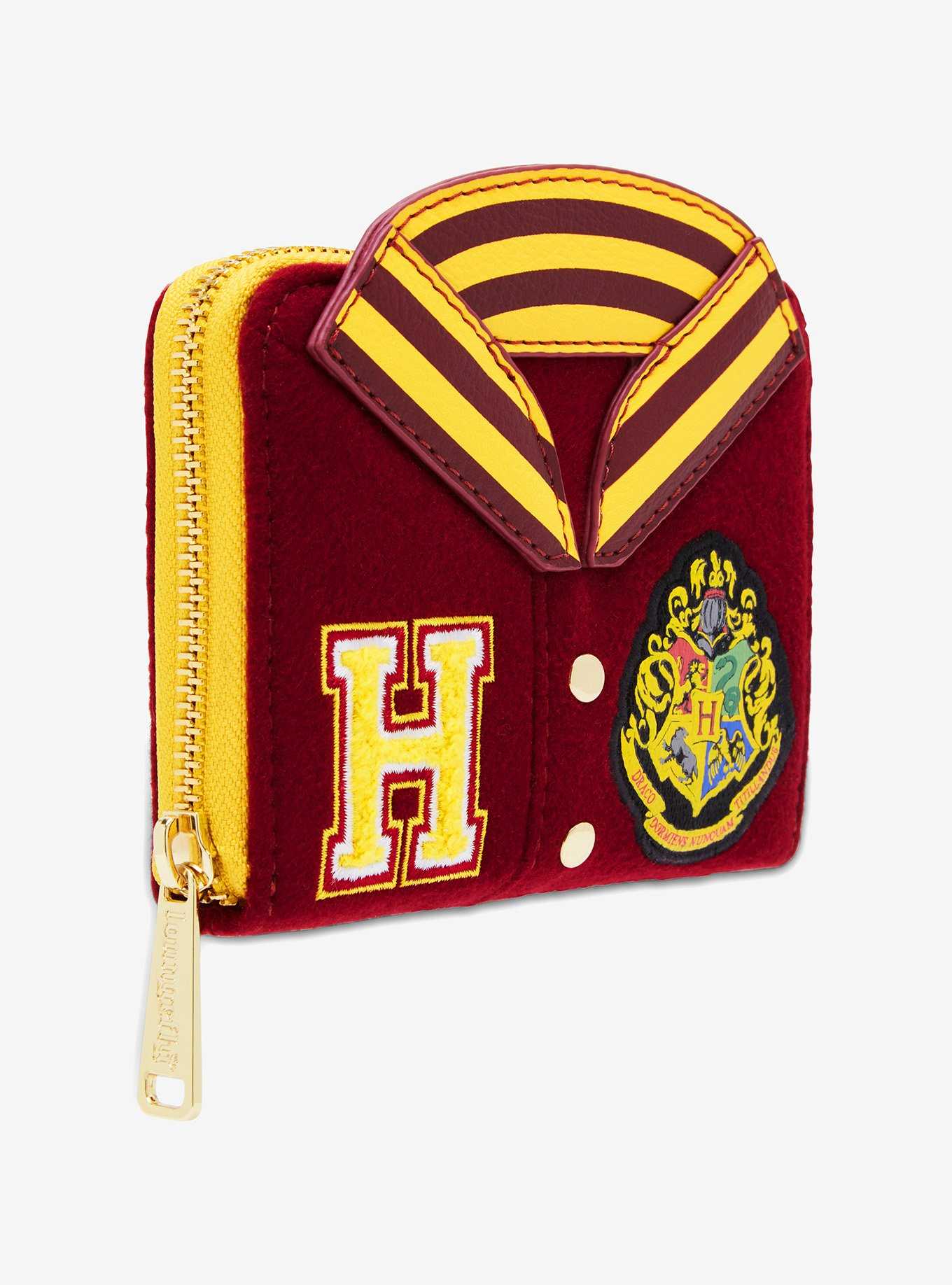 Loungefly Harry Potter Hogwarts Varsity Jacket Wallet, , hi-res