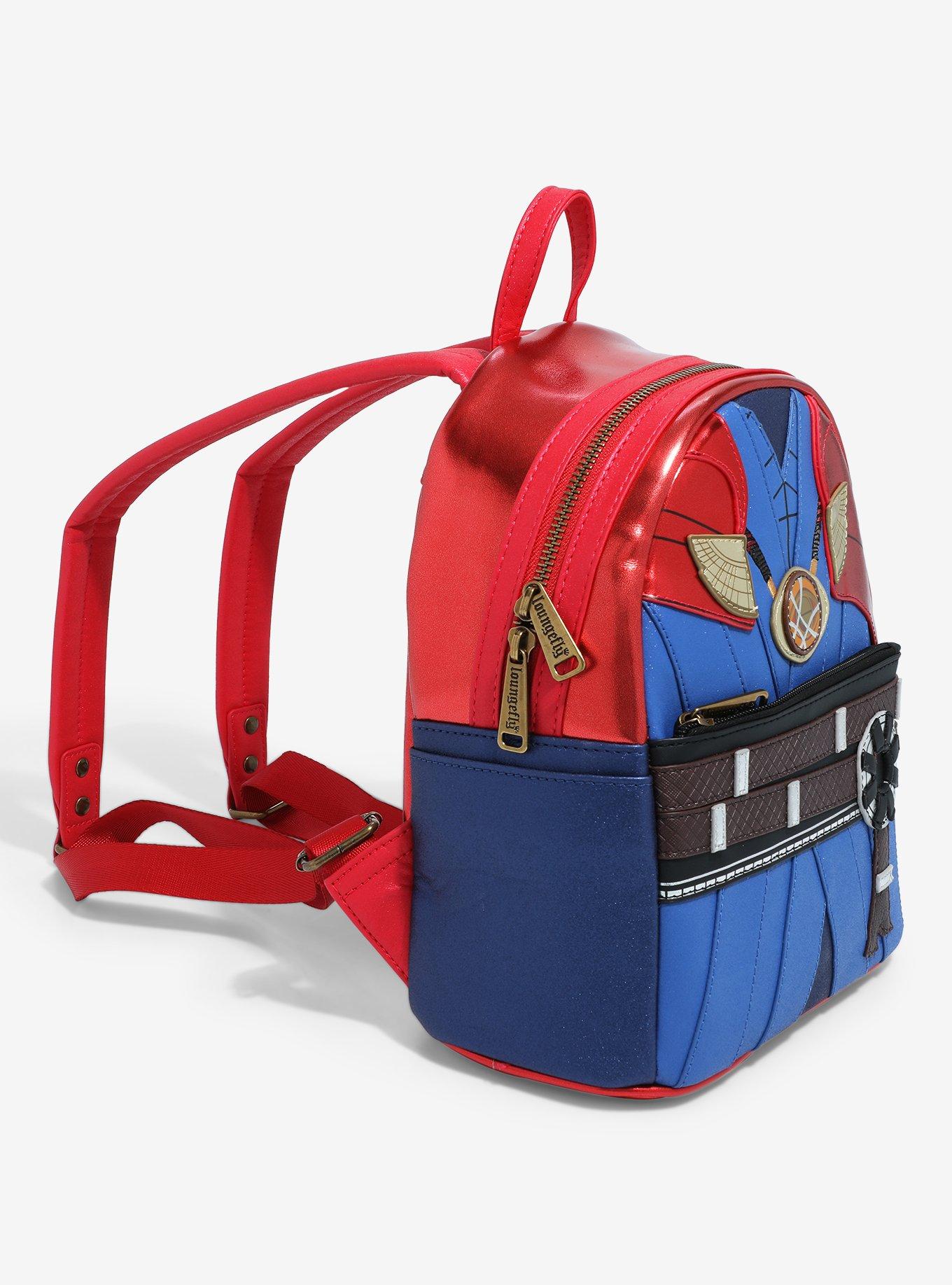 Loungefly Marvel Dr. Strange Suit Figural Mini Backpack, , alternate