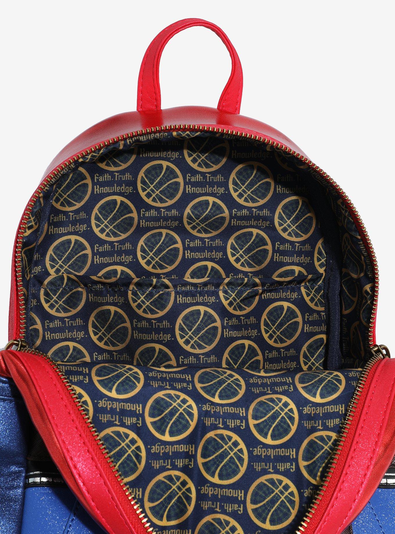 Loungefly Marvel Dr. Strange Suit Figural Mini Backpack, , alternate
