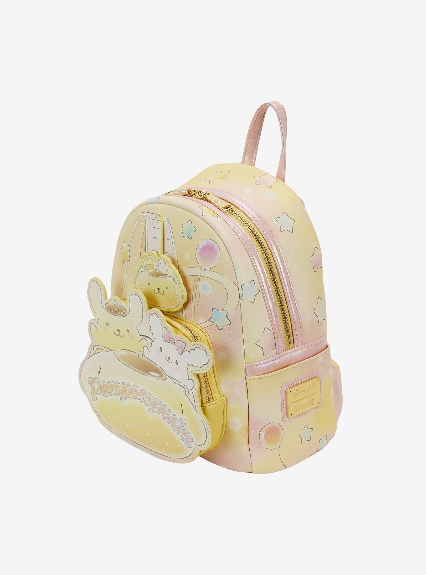 Loungefly Sanrio Pompompurin Roller Coaster Mini Backpack, , alternate