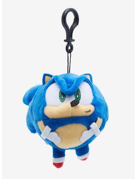 Sonic The Hedgehog Round Plush Key Chain, , hi-res