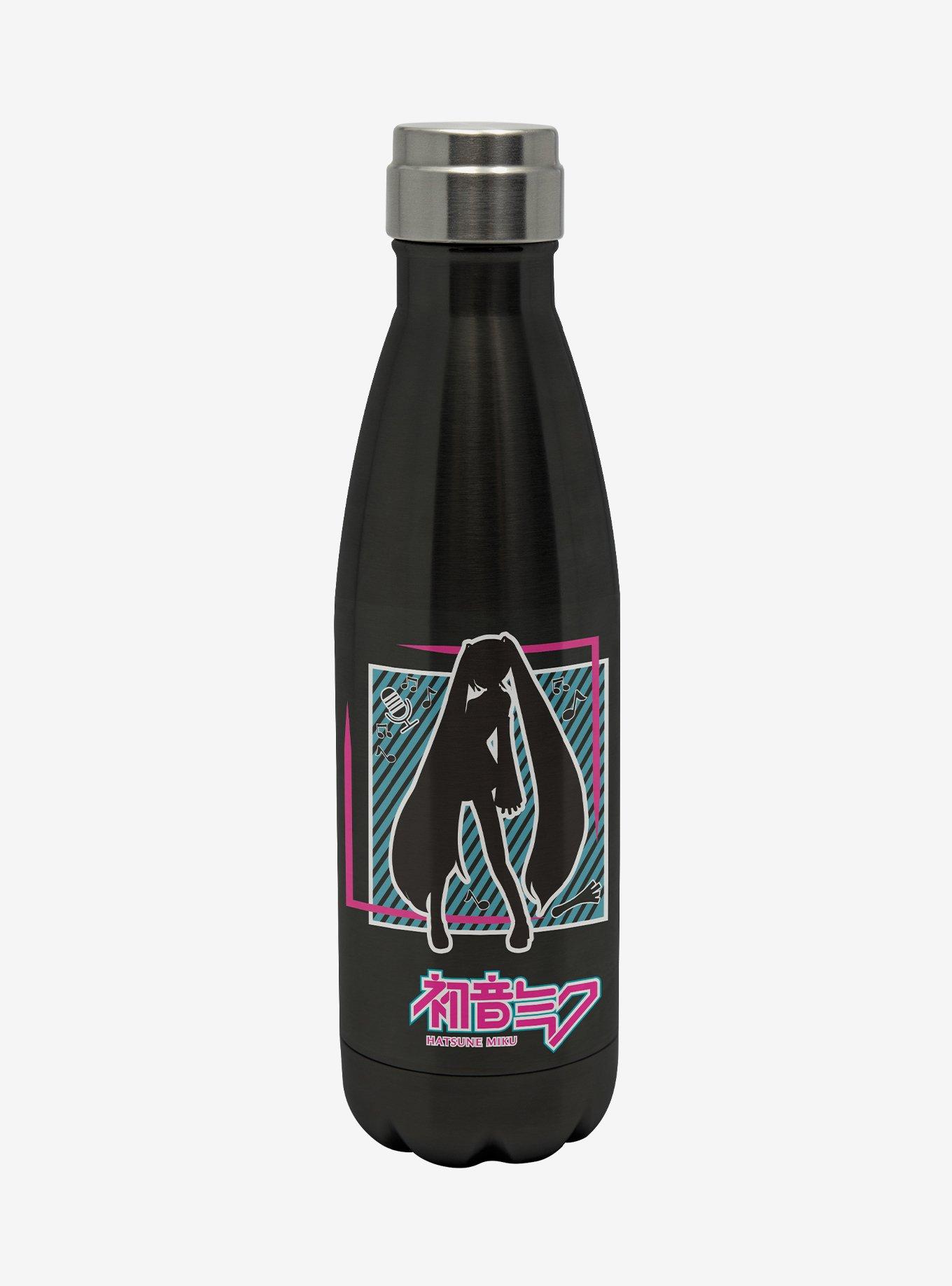 Hatsune Miku Water Botte and Pin Set, , alternate