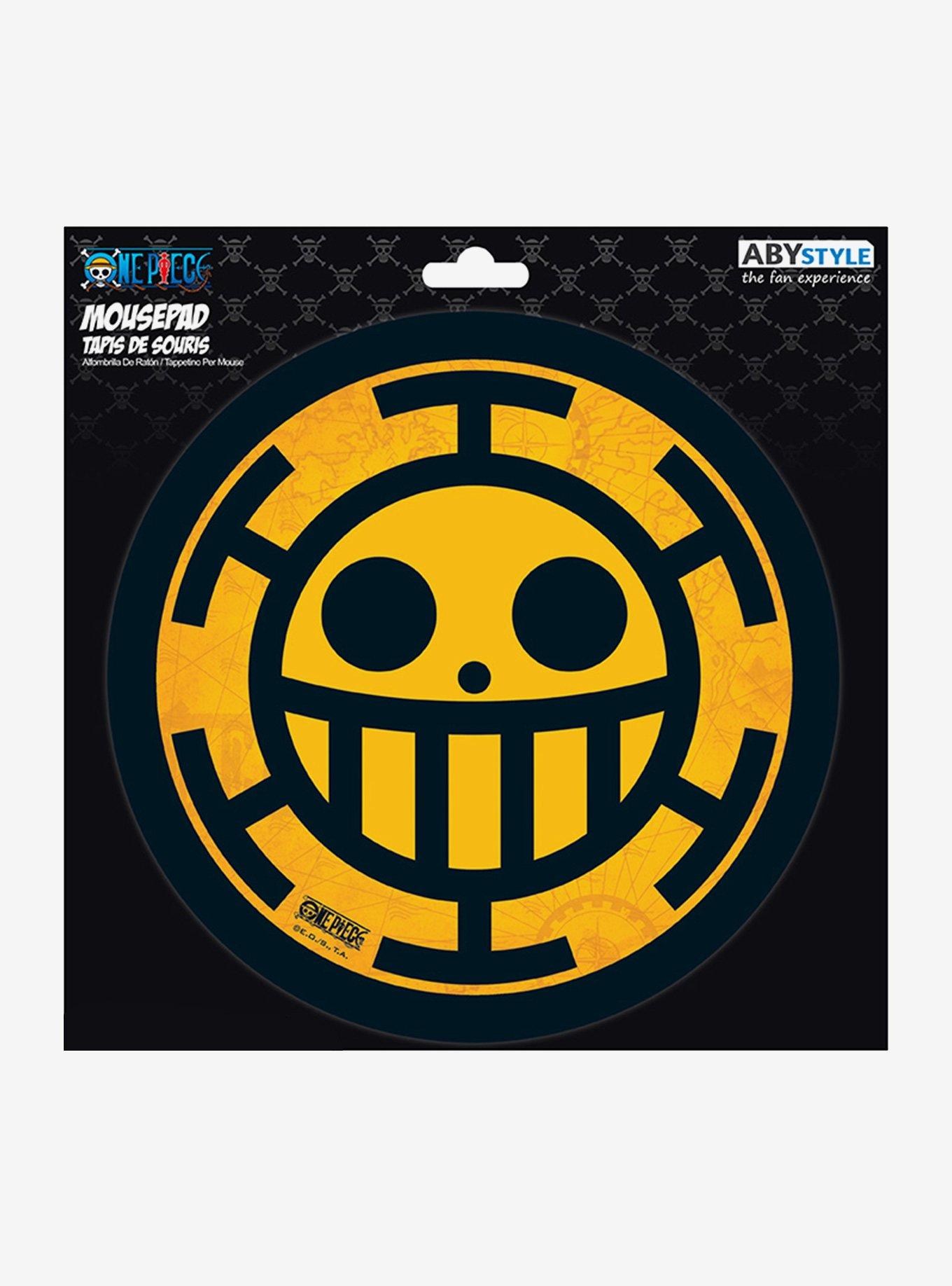 One Piece Captain Trafalgar Law Emblem Mousepad, , alternate