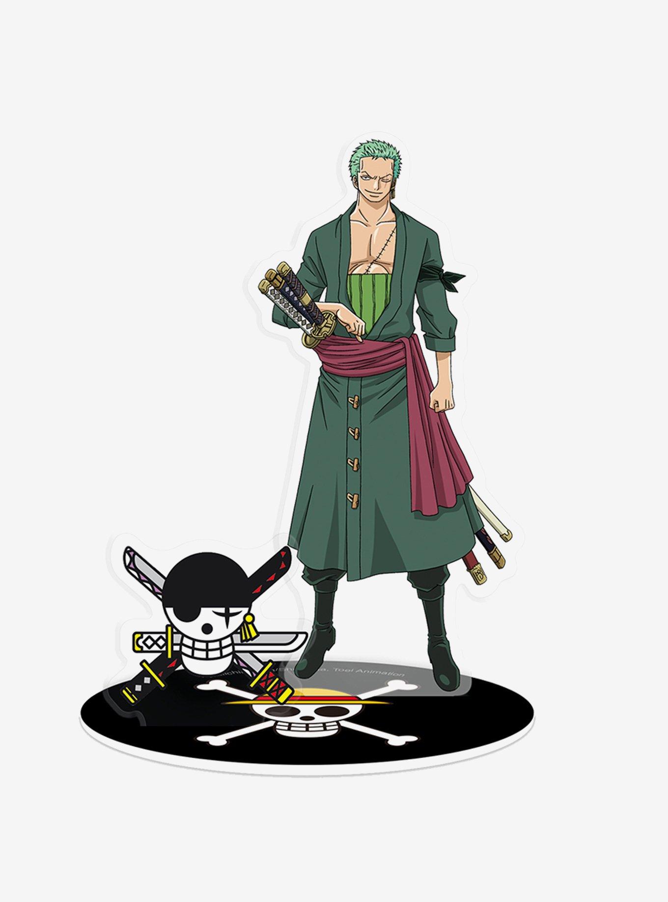 One Piece Zoro and Sanji Acryl Figure Set, , hi-res