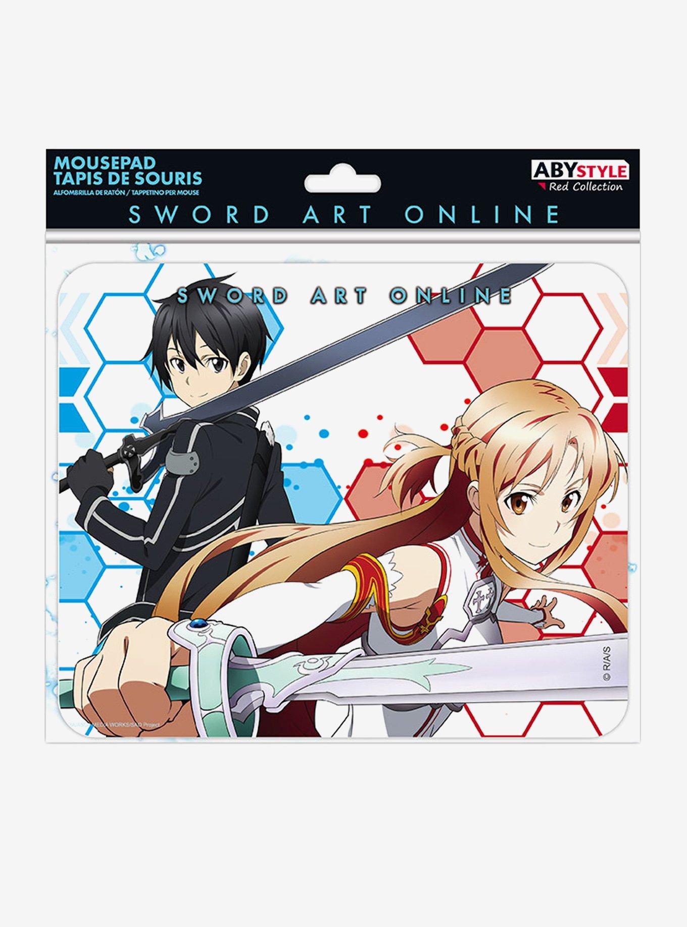 Sword Art Online Kirito and Asuna Mousepad, , alternate