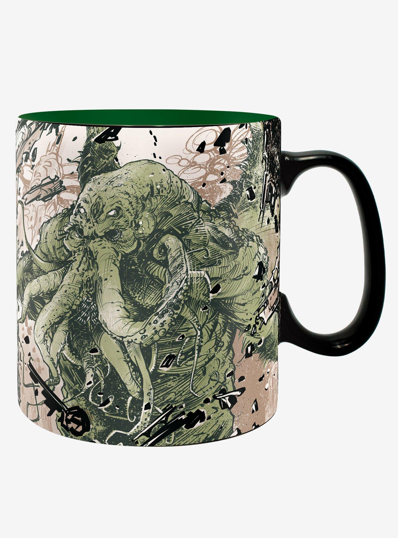 Cthulhu Mug, Notebook, and Keychain Set, , alternate