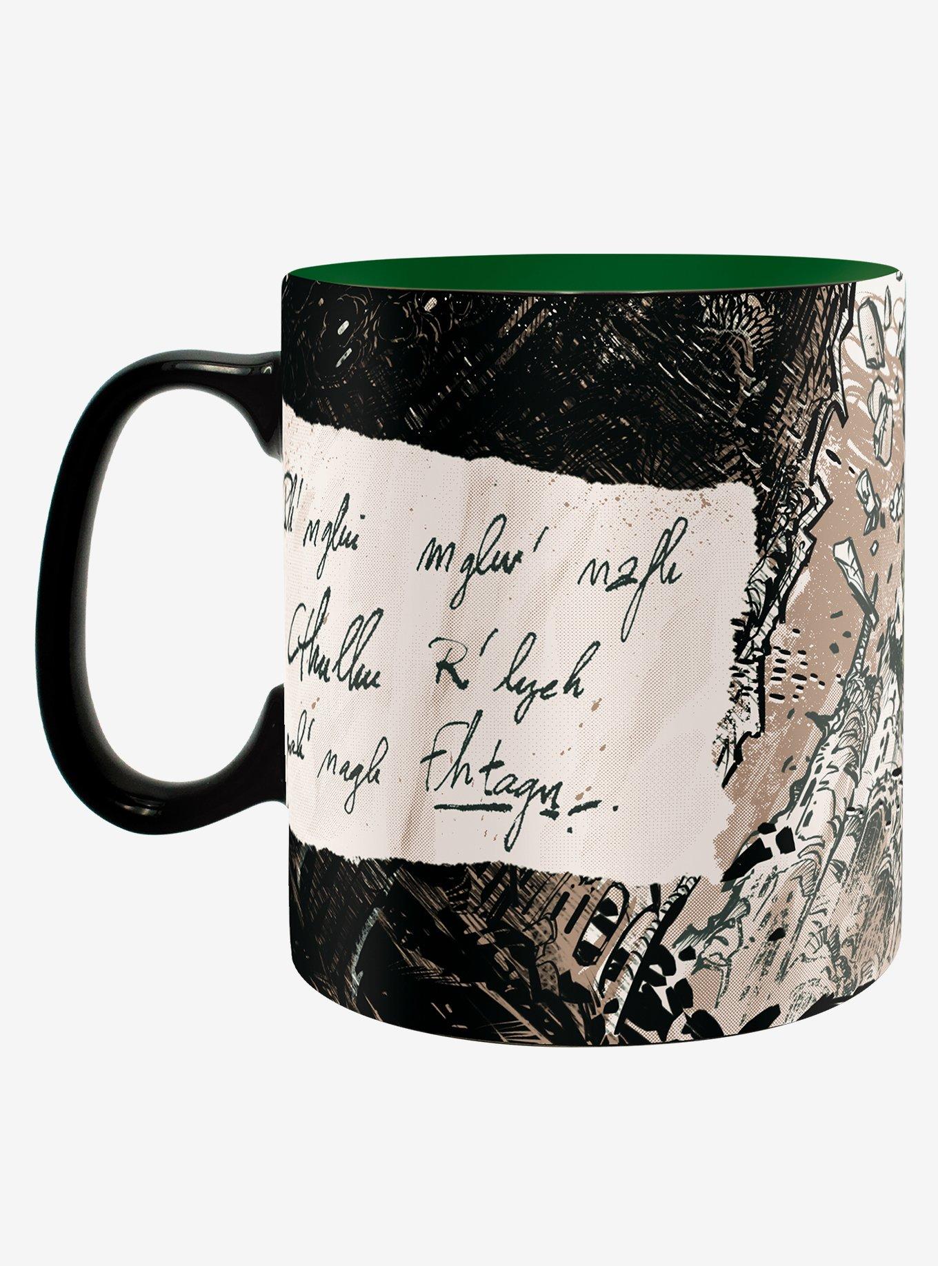 Cthulhu Mug, Notebook, and Keychain Set, , alternate