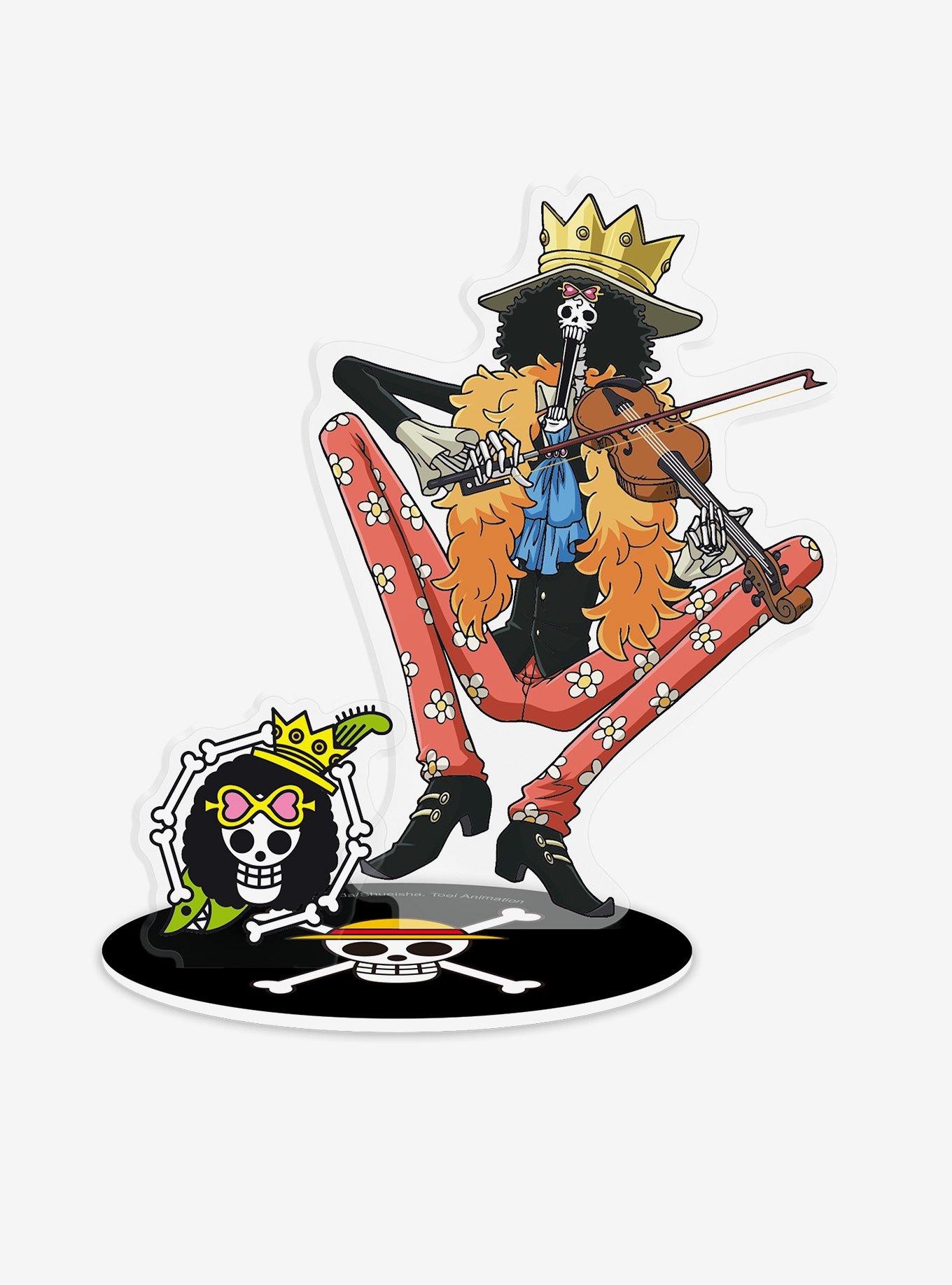 One Piece Brook and Chopper Acryl Figure Set, , alternate