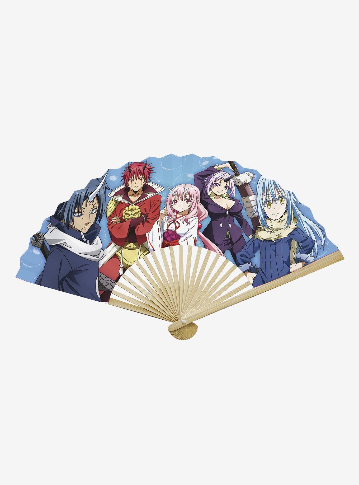 That Time I Got Reincarnated as a Slime Glass and Fan Set, , alternate