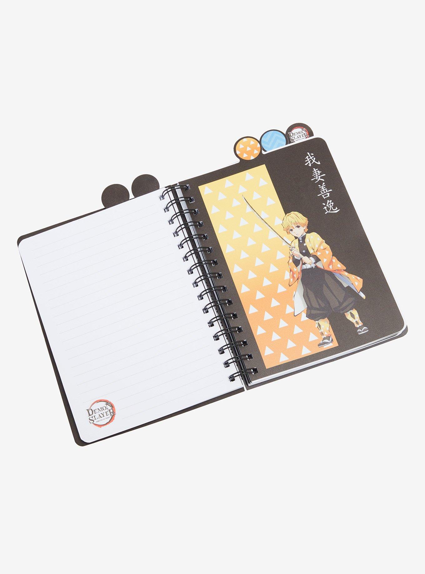 Demon Slayer: Kimetsu no Yaiba Character Panels Figural Tab Journal, , alternate