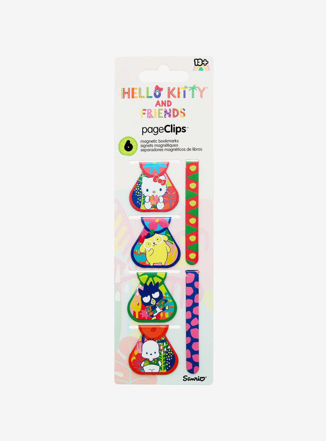 Sanrio Hello Kitty and Friends Magnetic Page Clip Bookmark Set, , alternate