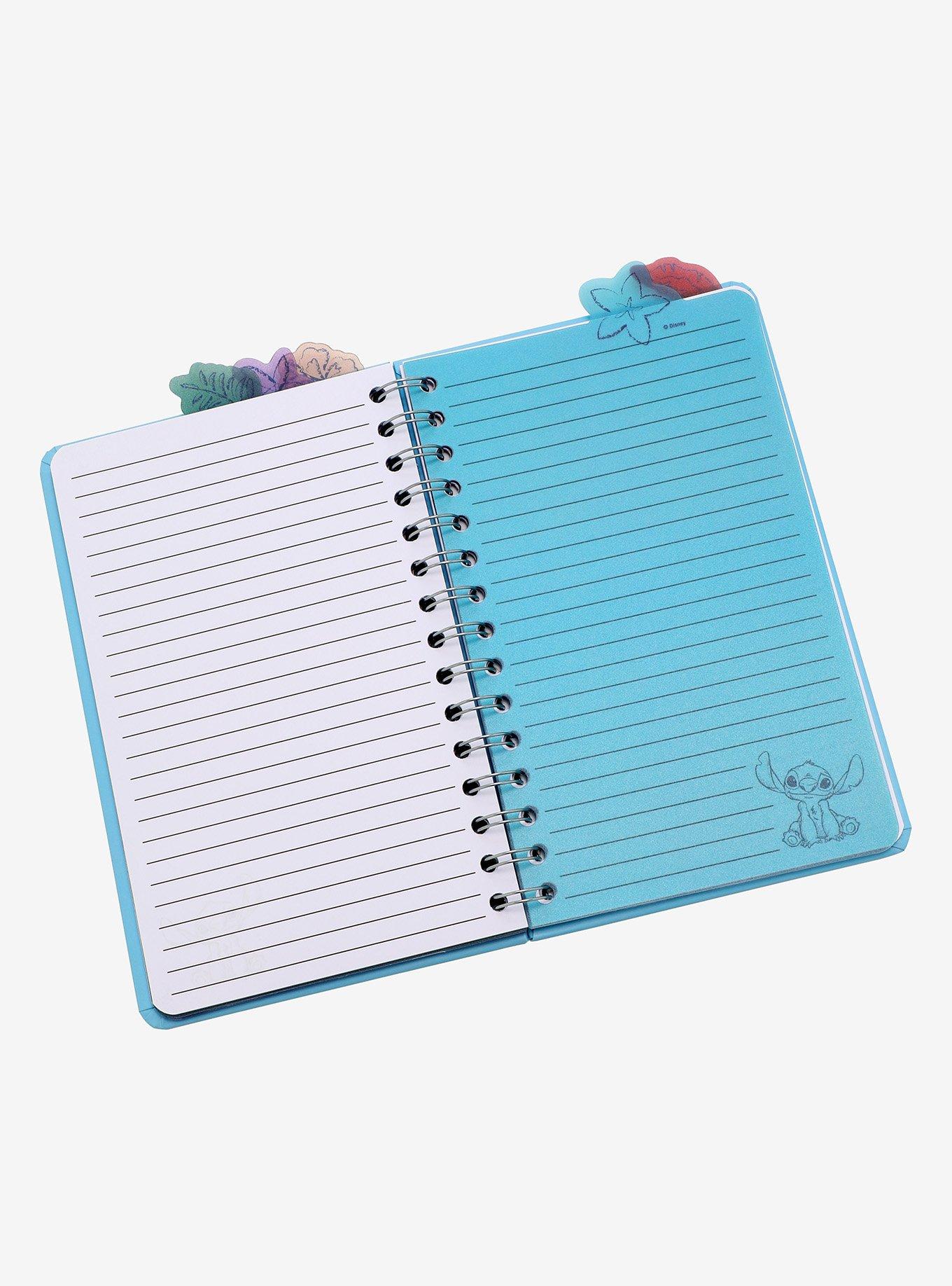 Disney Lilo & Stitch Floral Figural Tab Journal - BoxLunch Exclusive , , alternate