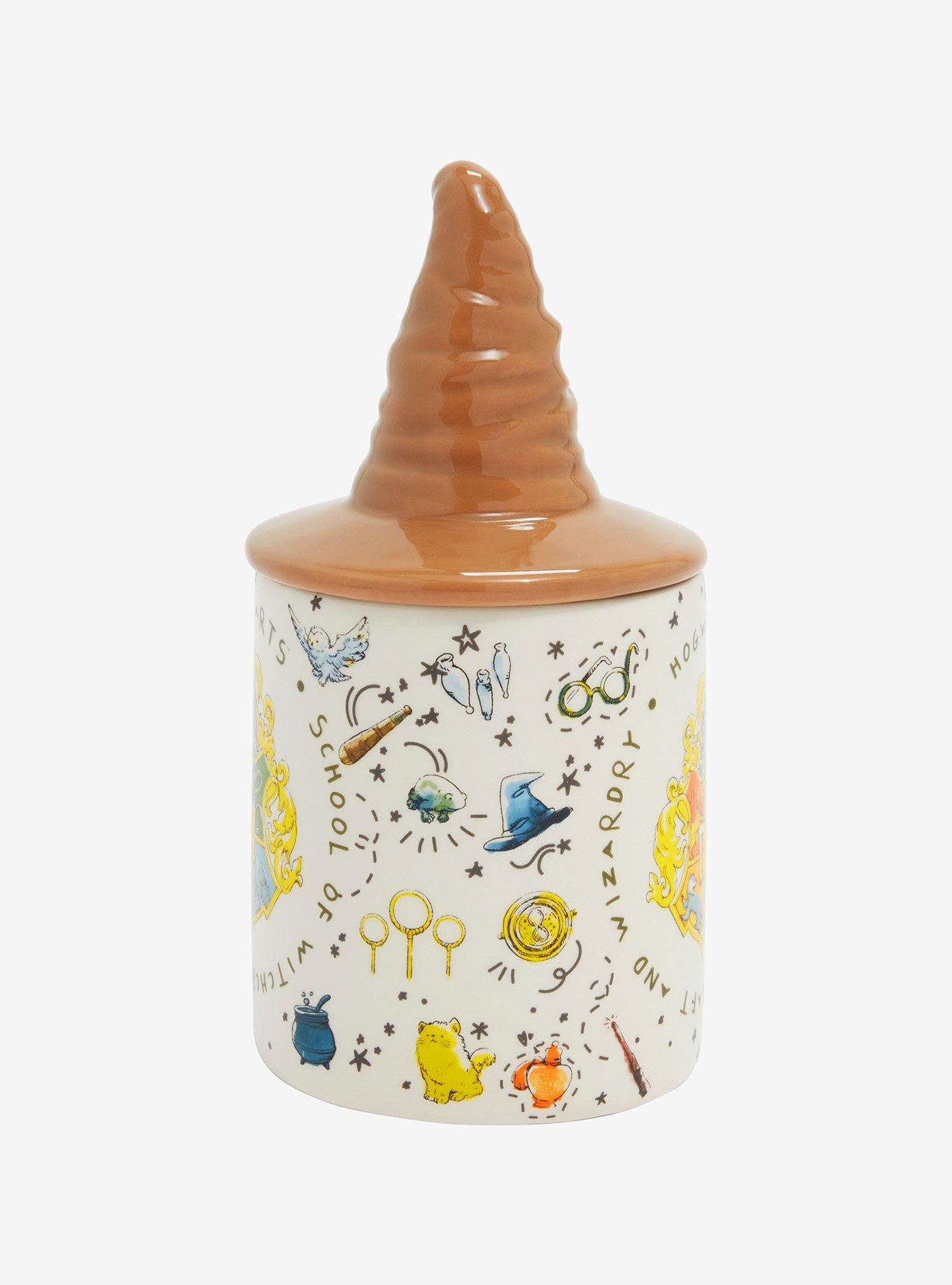 Harry Potter Hogwarts Mug with Sorting Hat Figural Lid, , alternate