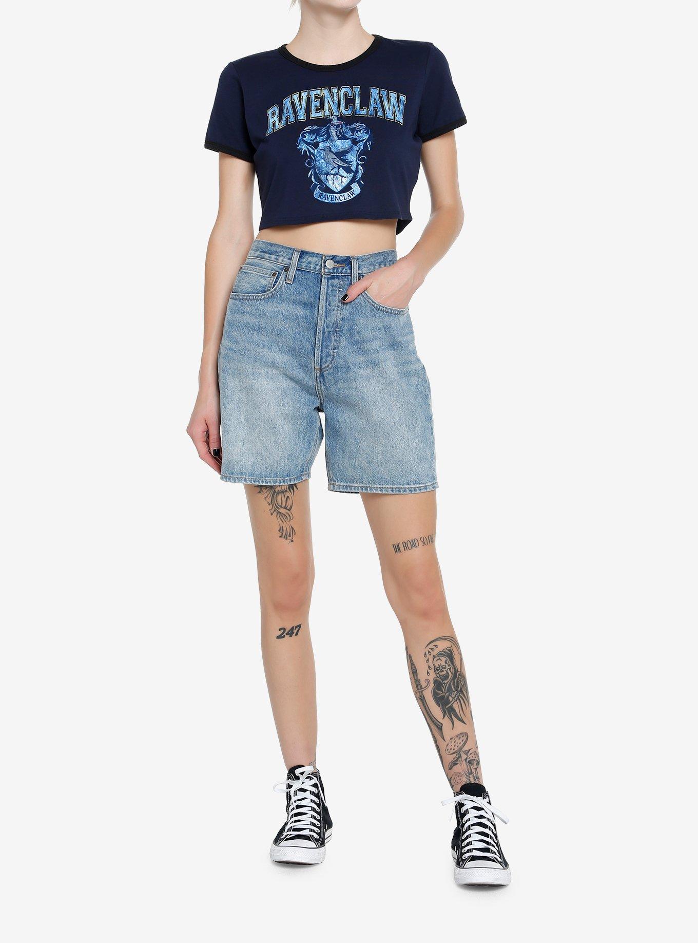 Harry Potter Ravenclaw Vintage Ringer Girls Baby T-Shirt, MULTI, alternate