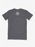 Godsmack Silhouette Boyfriend Fit Girls T-Shirt, CHARCOAL  GREY, alternate