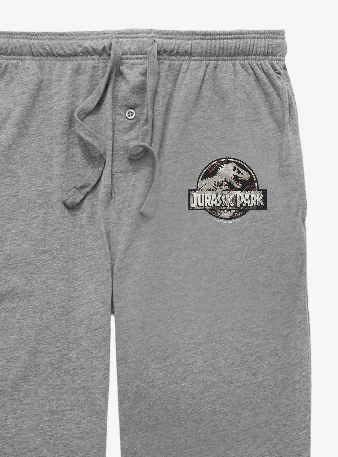 Jurassic Park Scratched Logo Pajama Pants, , hi-res