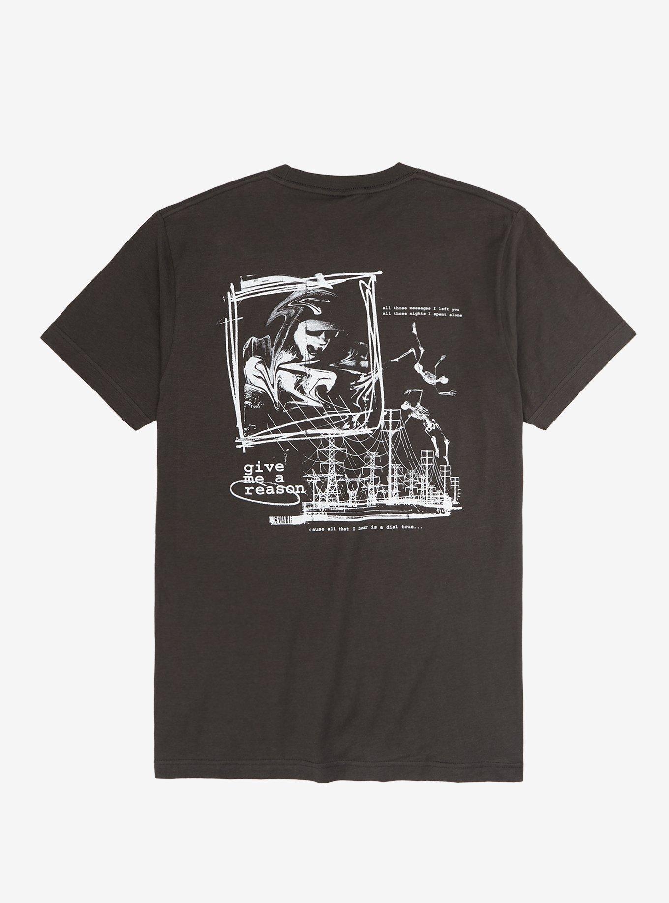 Catch Your Breath Dial Tone Lyrics T-Shirt, CHARCOAL, alternate