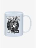 Purr Evil Meow Cemetery Mug 11oz, , alternate