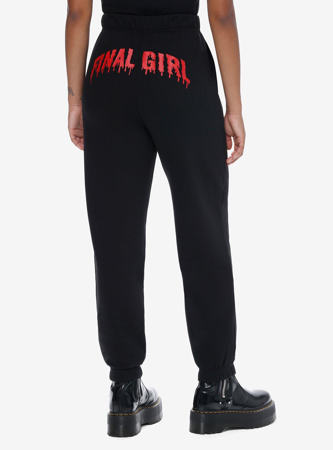 Final Girl Icons Girls Sweatpants, BLACK, alternate