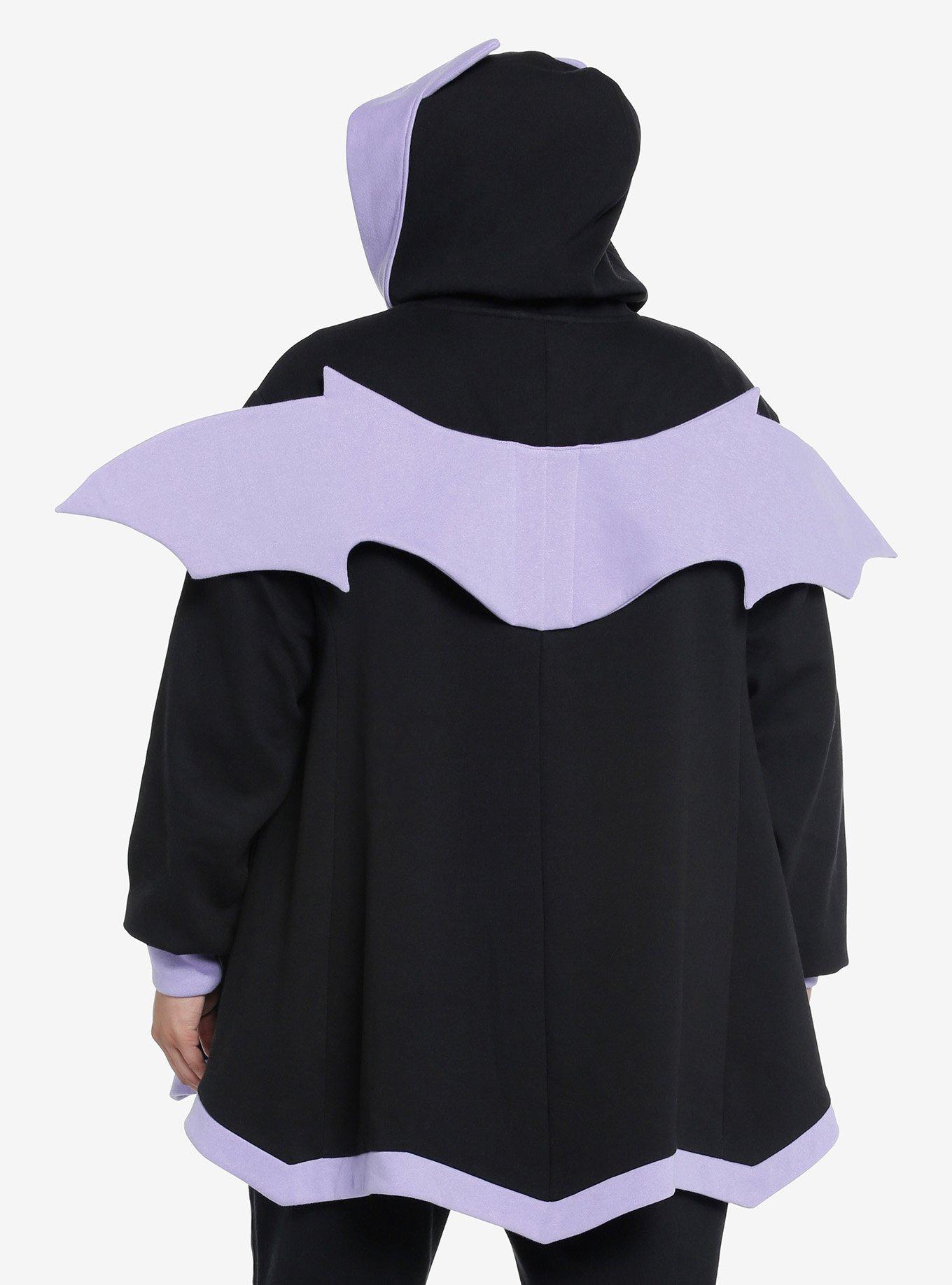 Sweet Society Kawaii Pastel Bat Girls Hoodie Plus Size, , hi-res