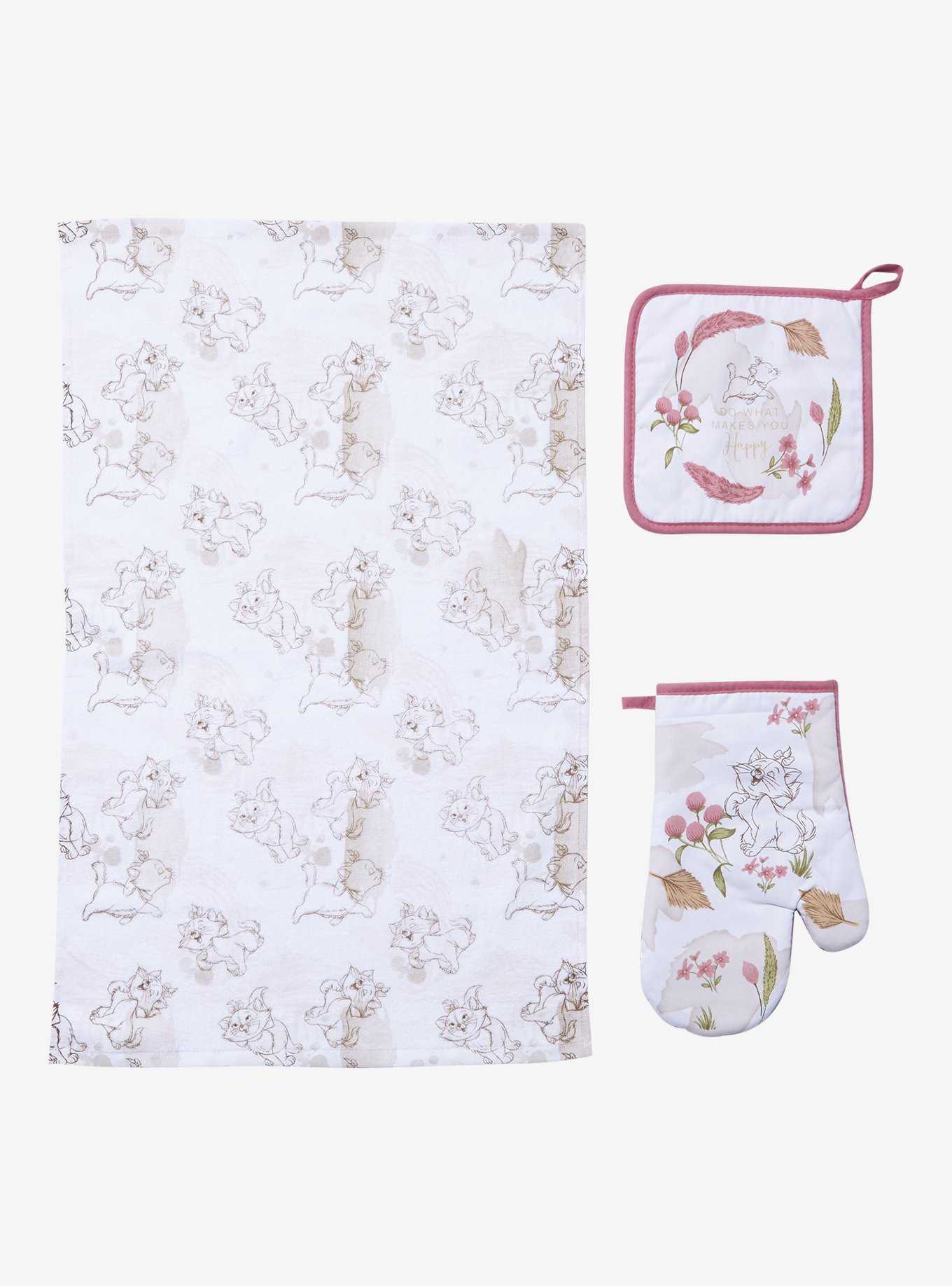 Disney The Aristocats Marie Floral Kitchen Set - BoxLunch Exclusive, , hi-res